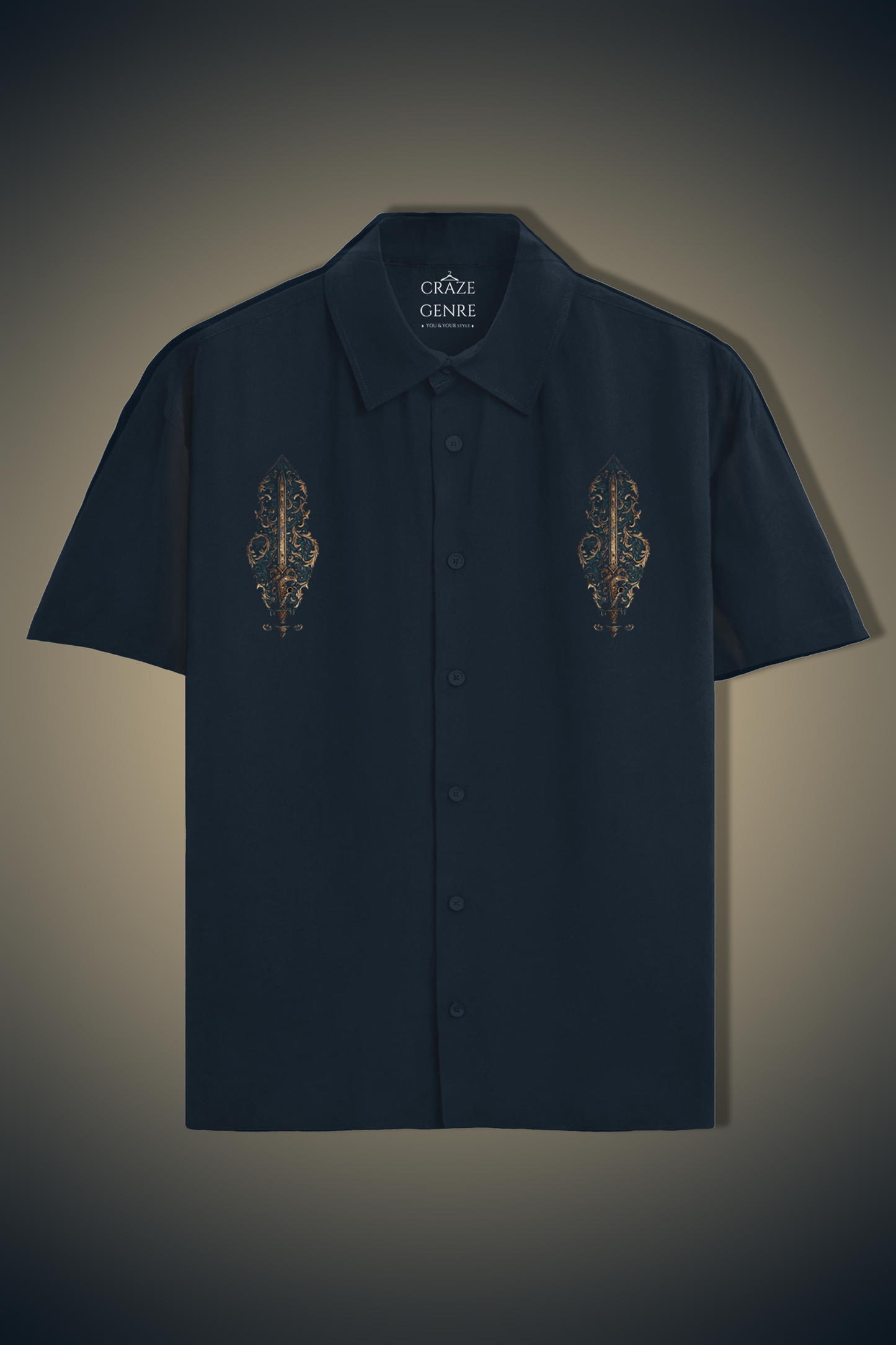 Legacy Sword Oversized Boxy Fit Shirt