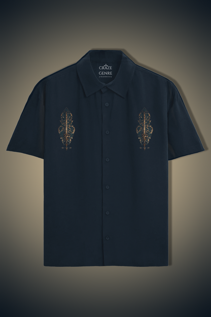 Legacy Sword Oversized Boxy Fit Shirt
