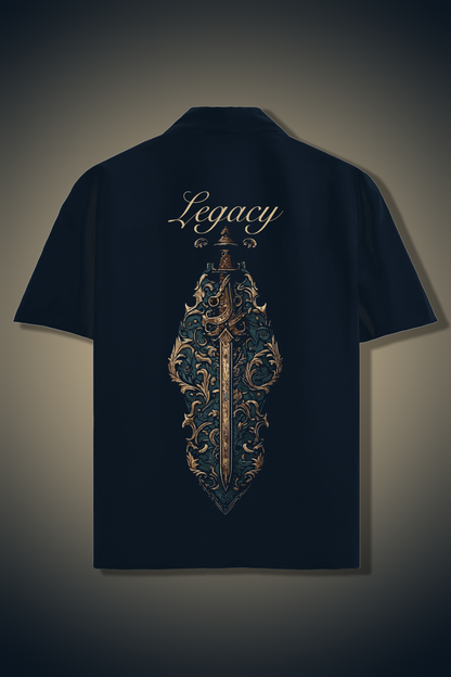 Legacy Sword Oversized Boxy Fit Shirt