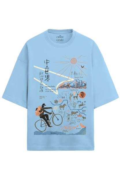 Lost Map of Celtic Europe-Terry Tee